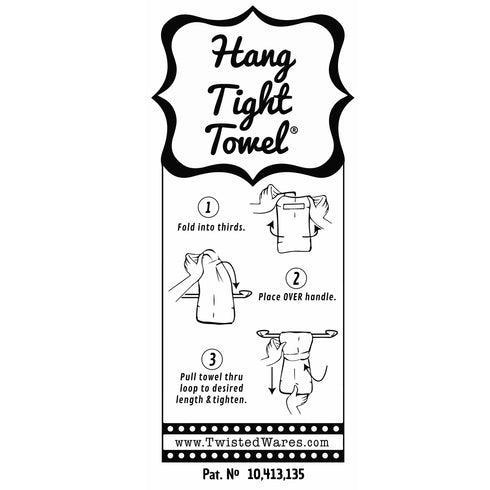 He See's You Drinking - Funny Christmas Santa Kitchen Towel